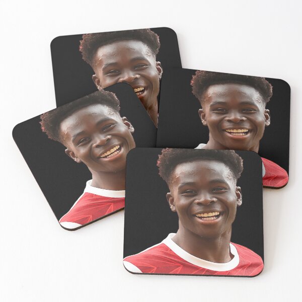 Item preview, Bukayo Saka Smiling designed and sold by wurnbo.