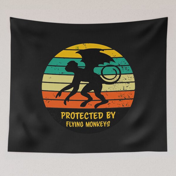 Item preview, Protected By Flying Monkeys designed and sold by Wutkub39.