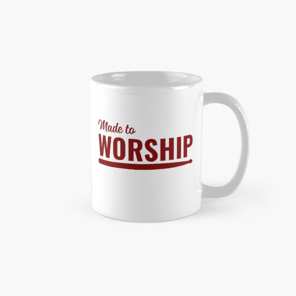 Item preview, Made to Worship – Christian Drum - Red Design designed and sold by MoriaStore.