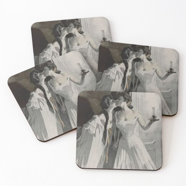 Item preview, Lesbian Lovers Steal a Kiss designed and sold by Aqualung1971.