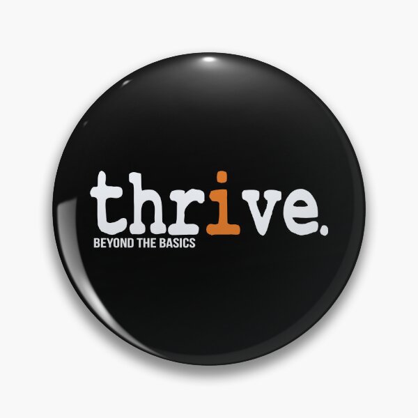 Item preview, Thrive. Beyond the Basic. – Growth & Elevated Living Quote designed and sold by Verse & Vibes.