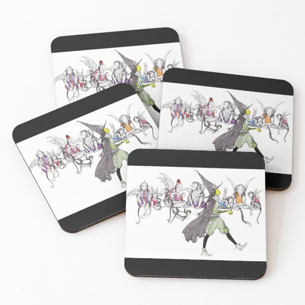 Item preview,  Flying Monkeys And Witch designed and sold by Wutkub39.
