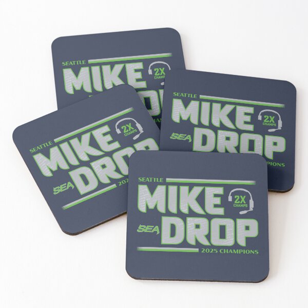Item preview, MIKE DROP - Seattle - 2025 Champions (on Navy) designed and sold by GX3-Creative.