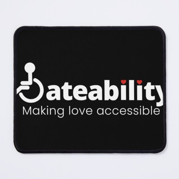 Item preview, Dateability Making Love Accessible Logo And Slogan designed and sold by MarieJoly.