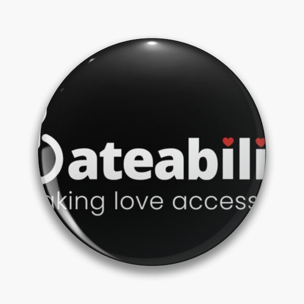 Item preview, Dateability Making Love Accessible Logo And Slogan designed and sold by MarieJoly.