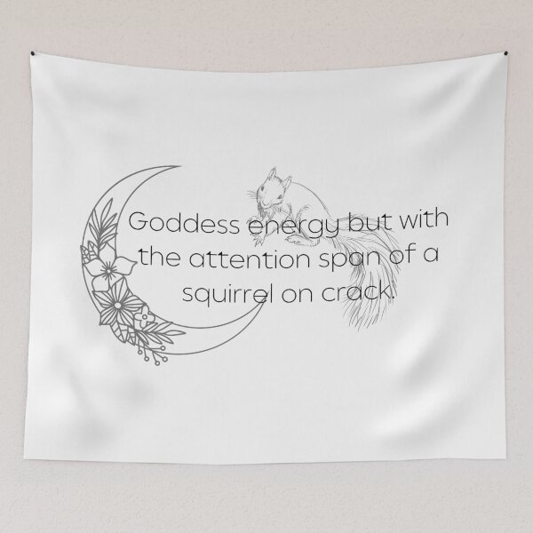 Item preview, Goddess Energy Chaotic Attention Span designed and sold by GraveyardGlam.