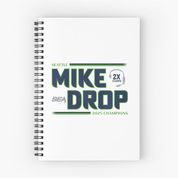 Item preview, MIKE DROP - Seattle - 2025 Champions (on White) designed and sold by GX3-Creative.