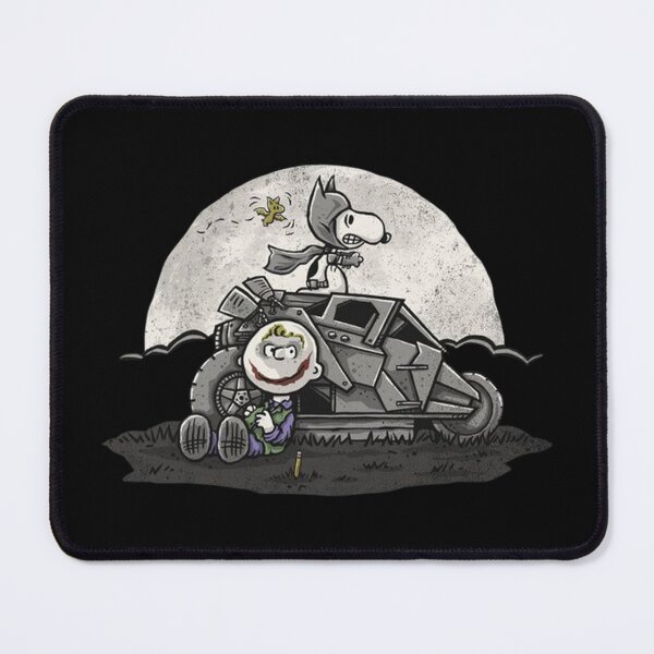 Item preview, The Dark Knight & The Joker Peanuts Mashup designed and sold by moamaxshop.