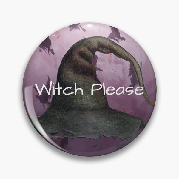 Item preview, Witch Please Funny Witch Hat designed and sold by GraveyardGlam.