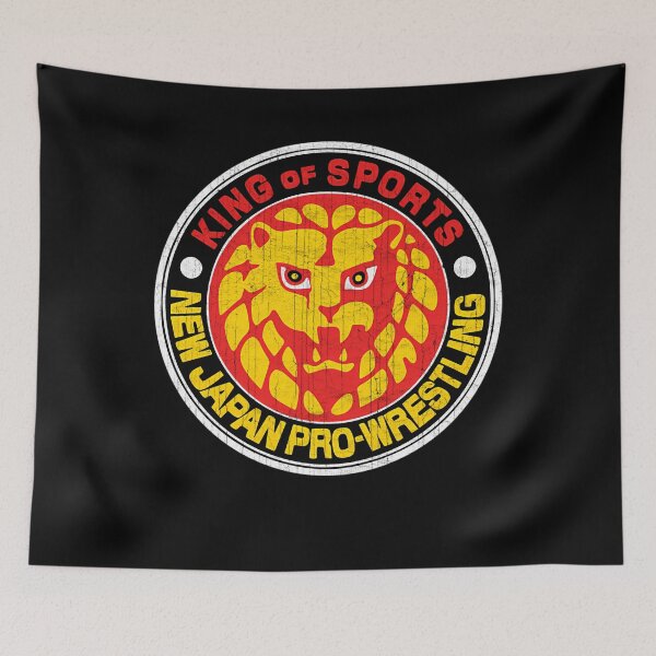 Item preview,  King Of Sports New Japan Pro Wrestling Lion Mark Logo designed and sold by Anderson990.