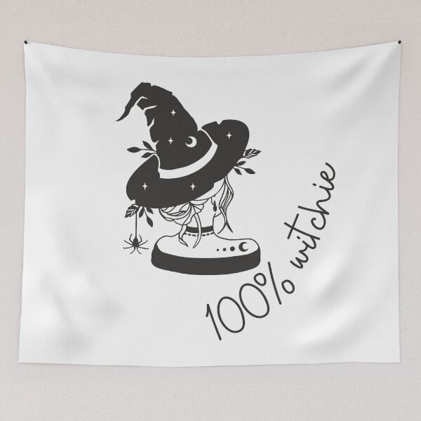 Item preview, 100 Percent Witchy Hat Design designed and sold by GraveyardGlam.