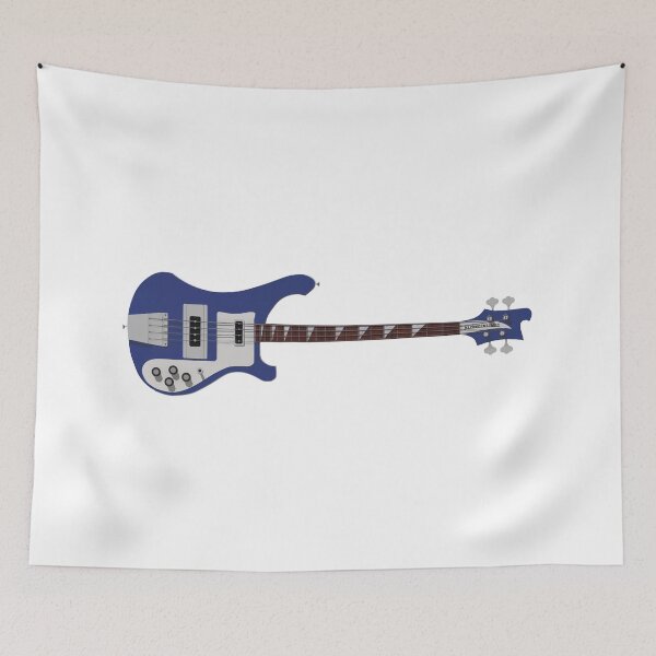 Item preview, Blue Rickenbacker Bass designed and sold by Steve Stones.