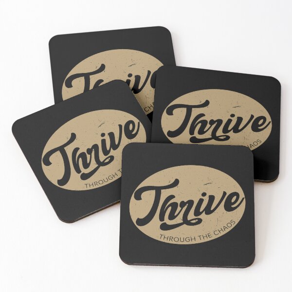 Item preview, Thrive Through the Chaos – Resilience & Growth Quote designed and sold by Verse & Vibes.