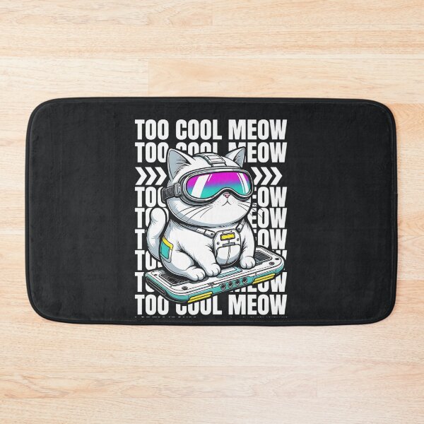 Item preview, Too Cool Meow – Futuristic Cat Street Style designed and sold by Taans-Creation.