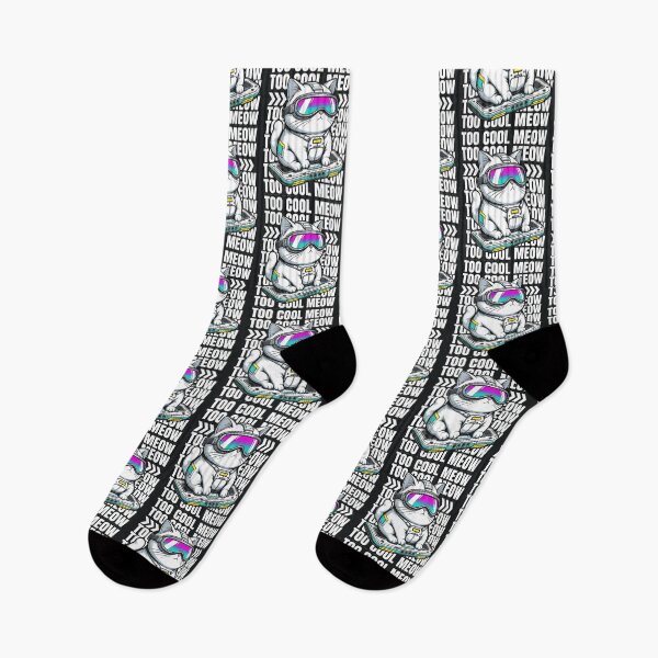Item preview, Too Cool Meow – Futuristic Cat Street Style designed and sold by Taans-Creation.