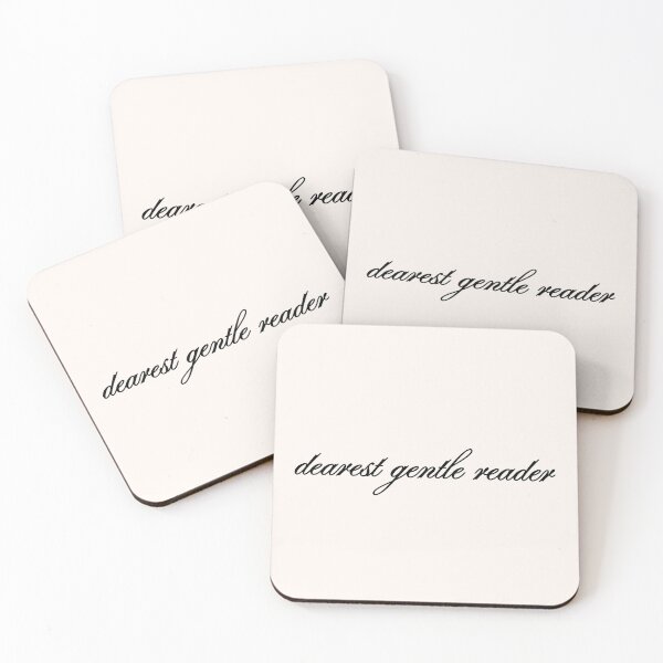 Item preview, dearest gentle reader designed and sold by Neadoodles.