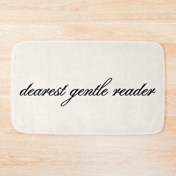 Item preview, dearest gentle reader designed and sold by Neadoodles.