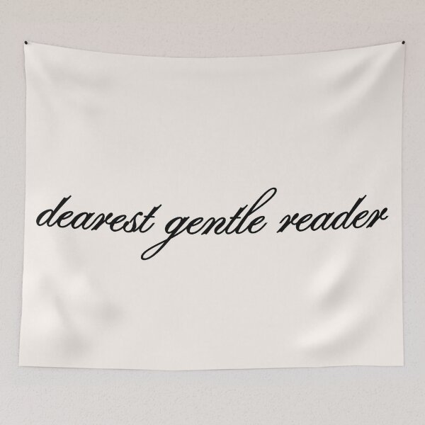 Item preview, dearest gentle reader designed and sold by Neadoodles.