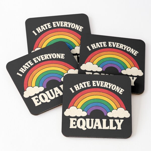 Item preview, I HATE EVERYONE EQUALLY designed and sold by artbycynthias.