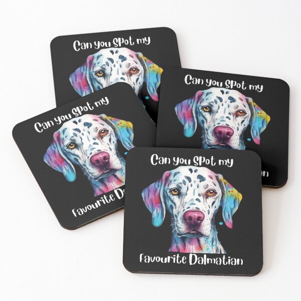 Item preview, Funny Painted Dog Spot Dalmatian Comedy T-Shirt Tee designed and sold by FunnyTeeShirtuk.