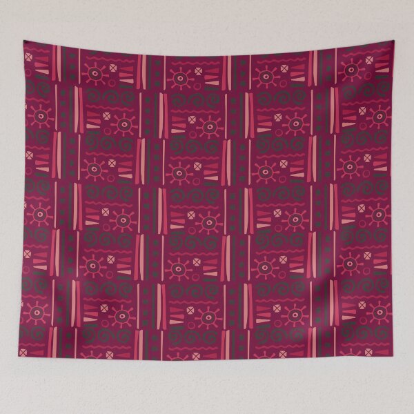 Item preview, Vintage Cultural Checkered - Ethnic Polynesian Tribal  - Best Gift For Girlfriend designed and sold by RoyalStarsPatts.