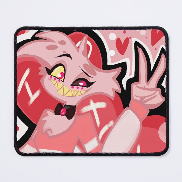 Item preview, Peace and Love- Angel Dust/Hazbin Hotel designed and sold by SasuYunaKai Cosplay Art Corner.