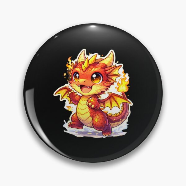 Item preview, Blazing Ember Baby Dragon designed and sold by kelseyramona.