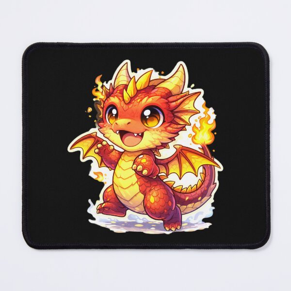 Item preview, Blazing Ember Baby Dragon designed and sold by kelseyramona.