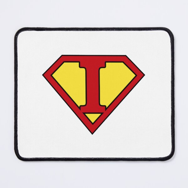 Item preview, Superhero Symbol Letter I designed and sold by diannejhall.