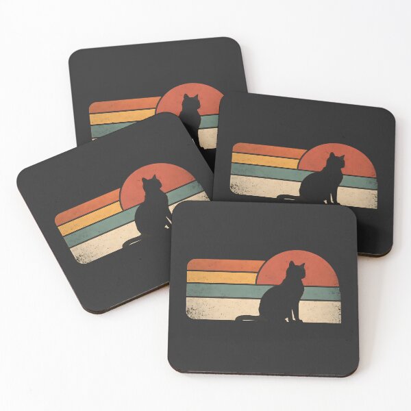 Item preview, Vintage Sunset Cat Aesthetic designed and sold by artbycynthias.