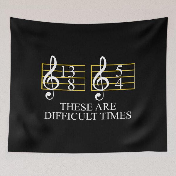 Item preview,  Music These Are Difficult Times designed and sold by Devenyi.