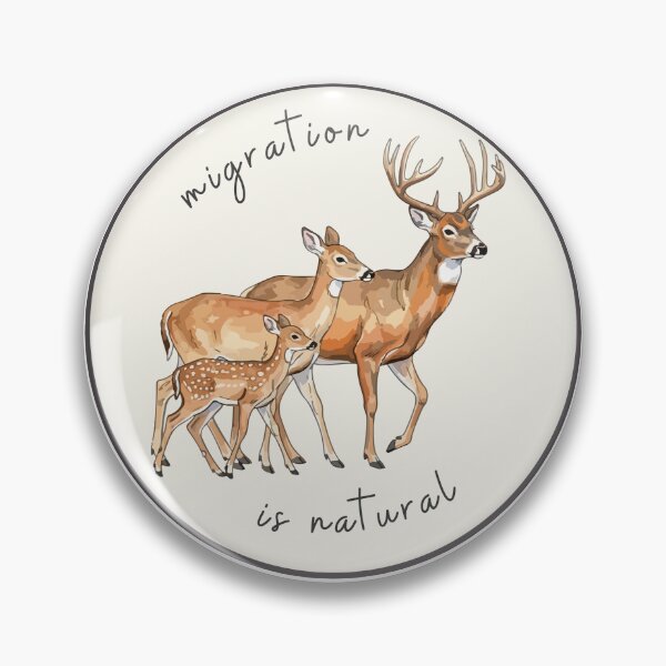 Item preview, Migration is Natural - White Tail Deer  designed and sold by LeahsArtnCraft.