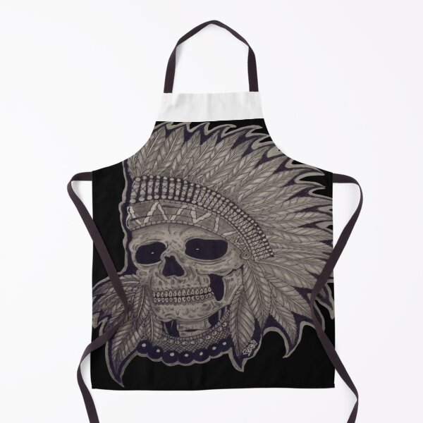 Item preview, Indian skull designed and sold by pksart1.
