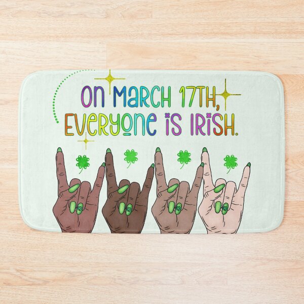 Item preview, St. Patrick’s Day Everyone is Irish  designed and sold by Ink & Kind Studio.