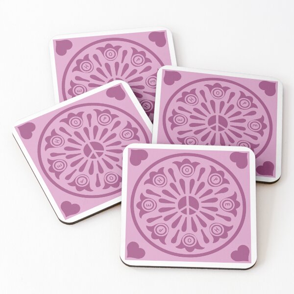Item preview, Radial Tulip Pink & Maroon designed and sold by Digitalmyth's Designs.