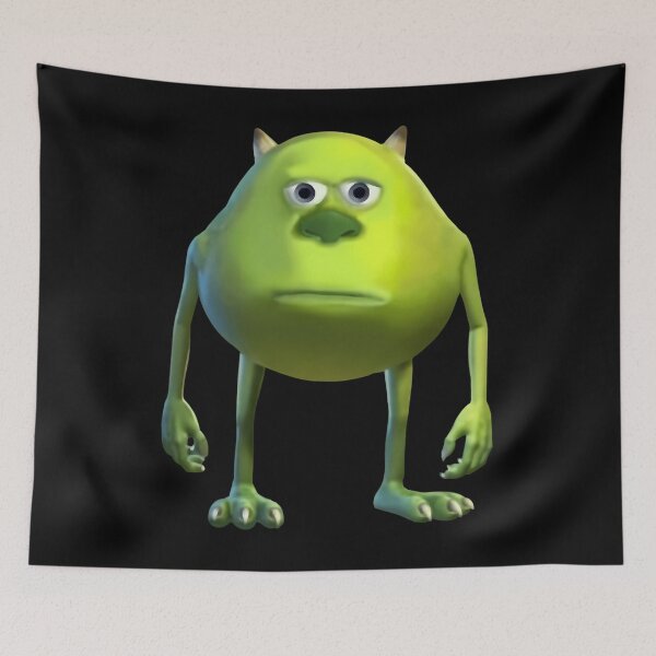 Item preview, Mikes Wazowskis Sulivan Face Meme designed and sold by jak1008.