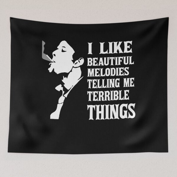Item preview,  Tom Waits - I Like Beautiful Melodies Telling Me Terrible Things designed and sold by T-KAT.
