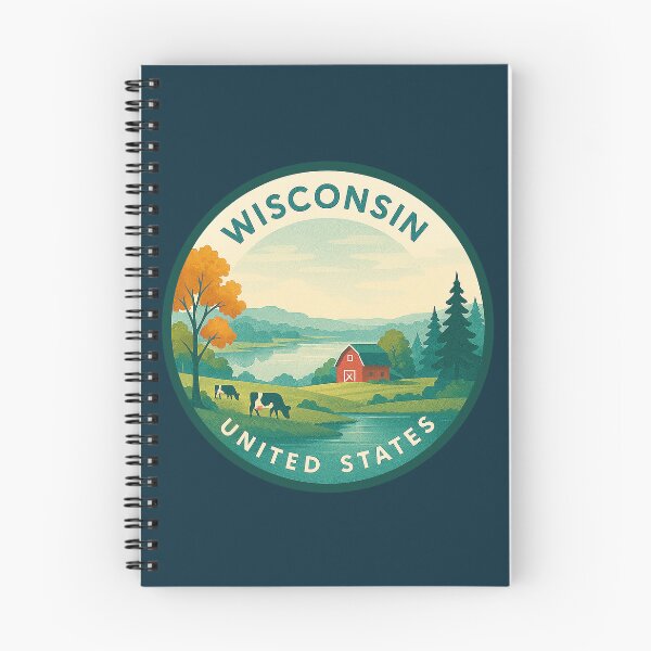 Artikelvorschau, Wisconsin USA Vintage Reisen entworfen und verkauft von Thistle-TShop.