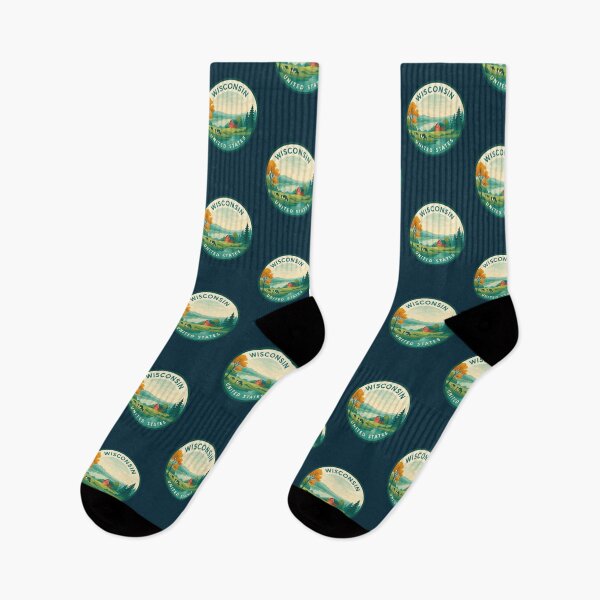 Item preview, Wisconsin USA Vintage Travel  designed and sold by Thistle-TShop.