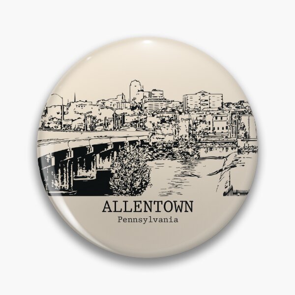 Item preview, Allentown - Pennsylvania designed and sold by Lakeric Cityscapes.