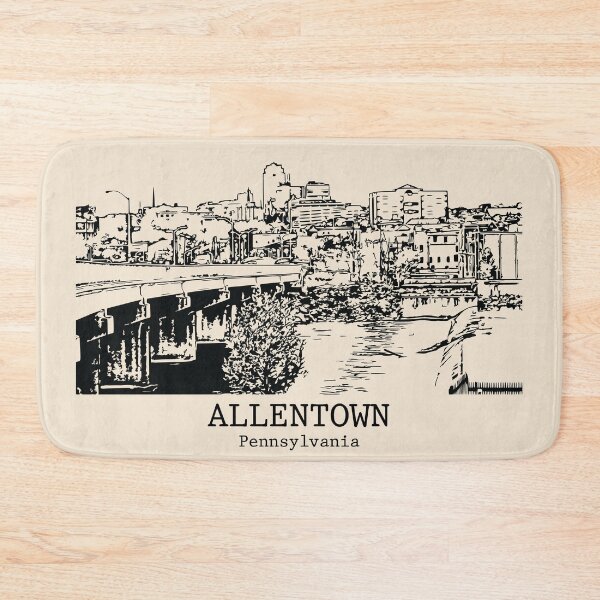 Item preview, Allentown - Pennsylvania designed and sold by Lakeric Cityscapes.