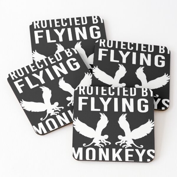Item preview, Protected By Flying Monkeys Whitetigerllc.Com  designed and sold by Wutkub39.
