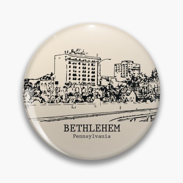 Item preview, Bethlehem - Pennsylvania designed and sold by Lakeric Cityscapes.