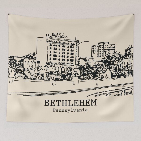 Item preview, Bethlehem - Pennsylvania designed and sold by Lakeric Cityscapes.