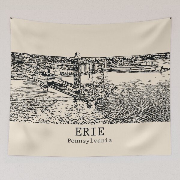 Item preview, Erie - Pennsylvania designed and sold by Lakeric Cityscapes.