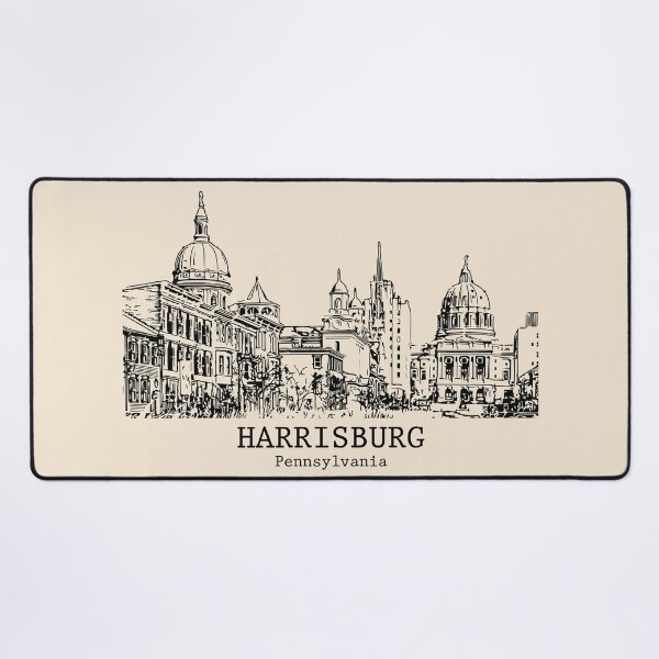 Item preview, Harrisburg - Pennsylvania designed and sold by Lakeric Cityscapes.