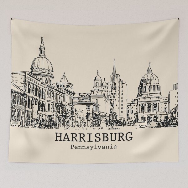 Item preview, Harrisburg - Pennsylvania designed and sold by Lakeric Cityscapes.