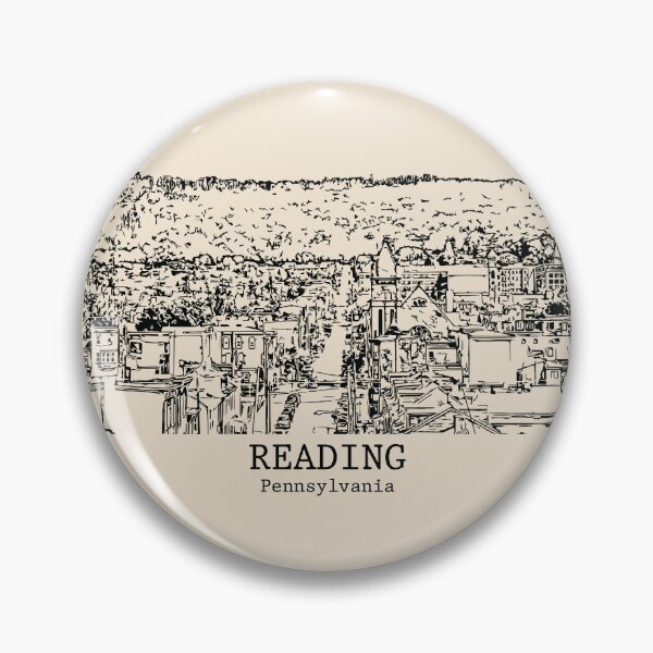 Item preview, Reading - Pennsylvania designed and sold by Lakeric Cityscapes.