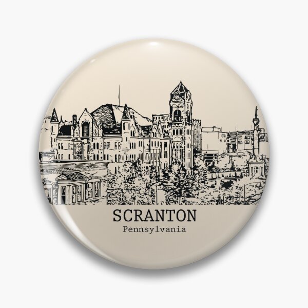 Item preview, Scranton - Pennsylvania designed and sold by Lakeric Cityscapes.