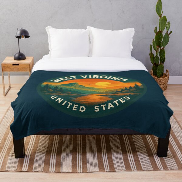 Item preview, West Virginia USA Vintage Travel  designed and sold by Thistle-TShop.